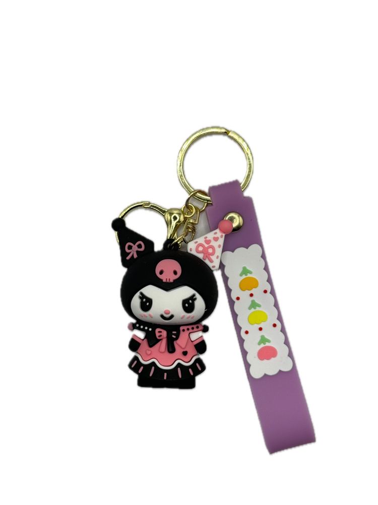 Брелок-игрушка для ключей, сумки, рюкзака, детский Куроми Kuromi  #1