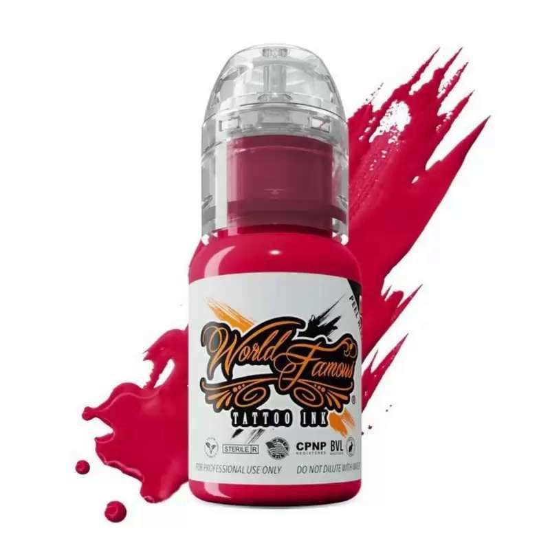 World Famous Тату Краска Ink - Rose Red - 15 мл #1