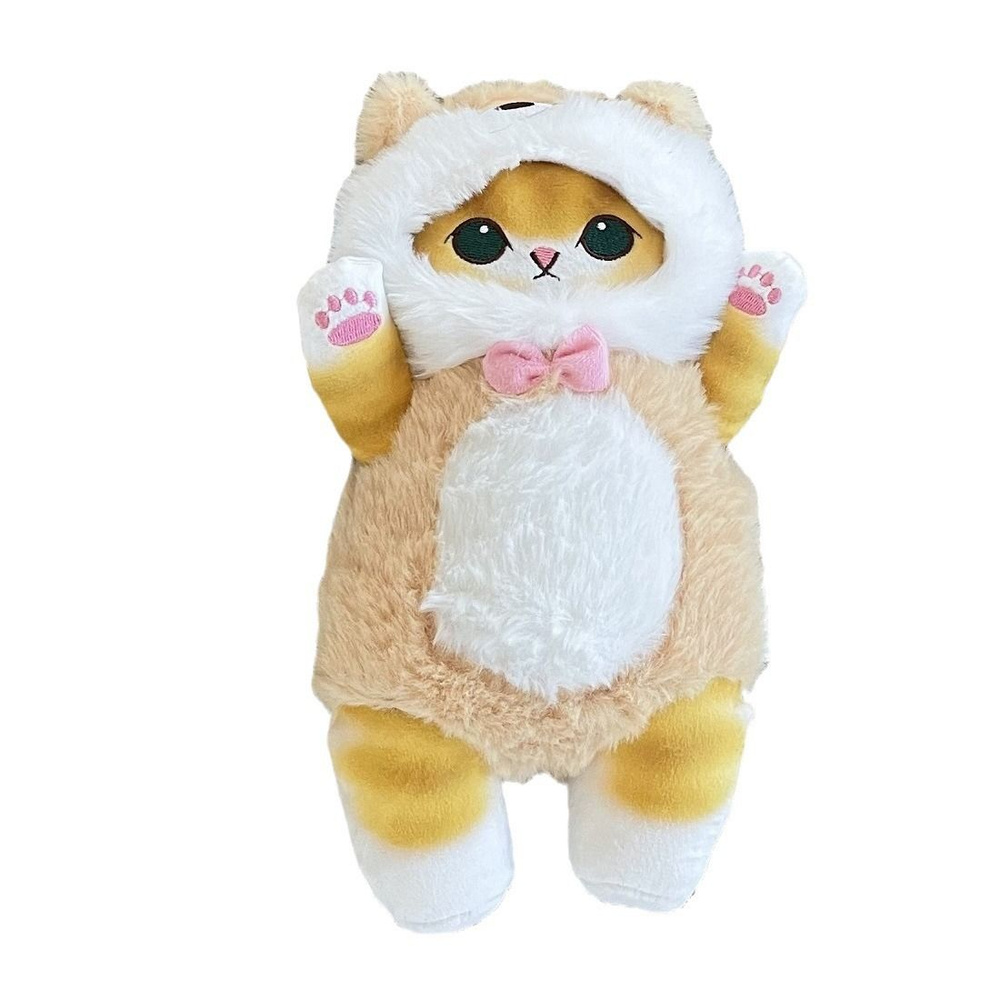 Мягкая игрушка Кот в костюме, Mofusand cat, 25 см #1