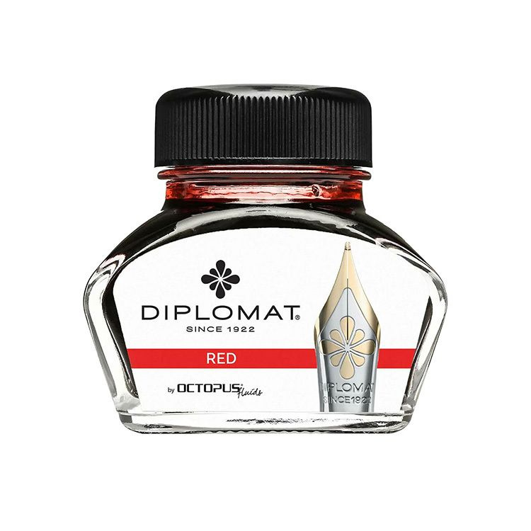 Чернила для перьевой ручки Diplomat Ink-30 красные (D41001005) #1