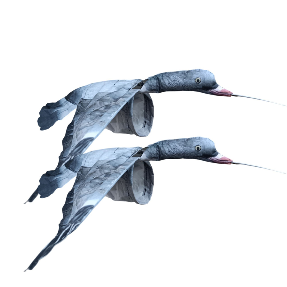 Флюгер голубя Вяхиря / Чучело летящее (набор 2 шт.) #1