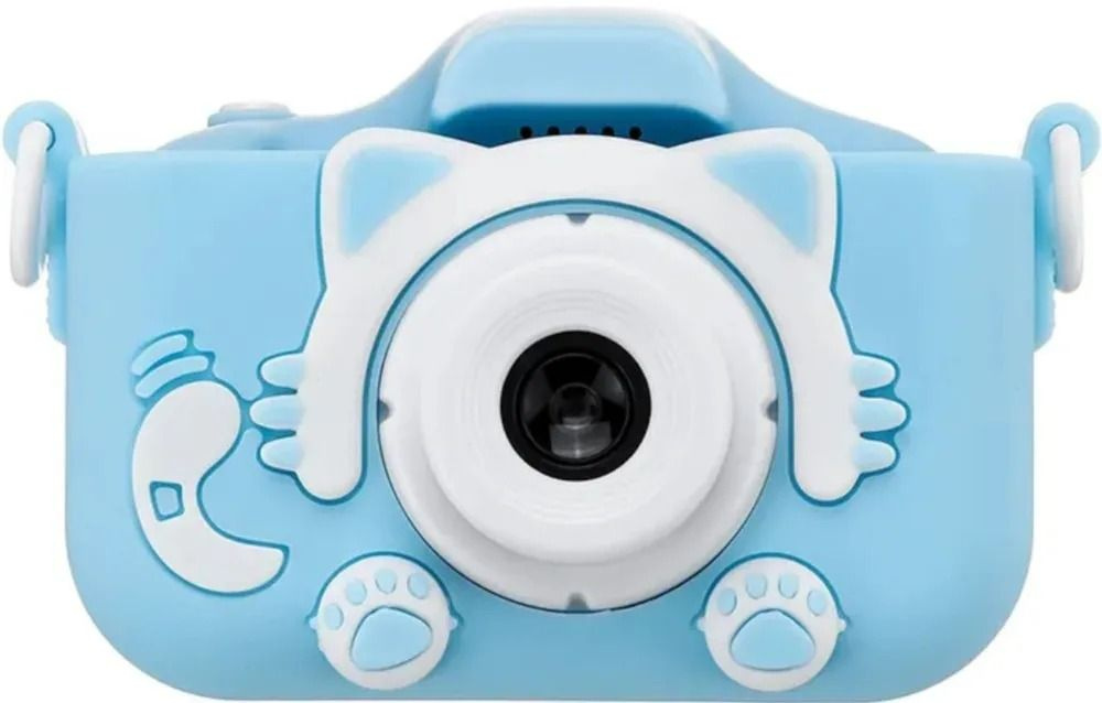 Детский фотоаппарат Kids Kitty, голубой #1