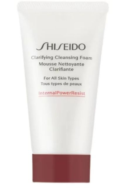 Shiseido Clarifying Cleansing Foam 50 ml Очищающее средство для лица, которое удаляет косметику, видимые #1