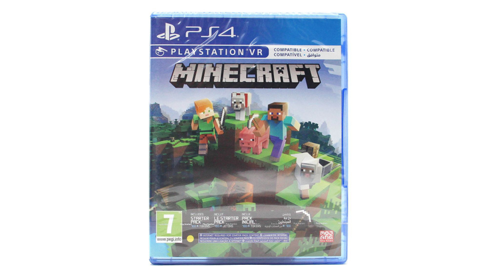 Игра Minecraft для PS4 (Новая) (PlayStation 4, Русские субтитры) #1