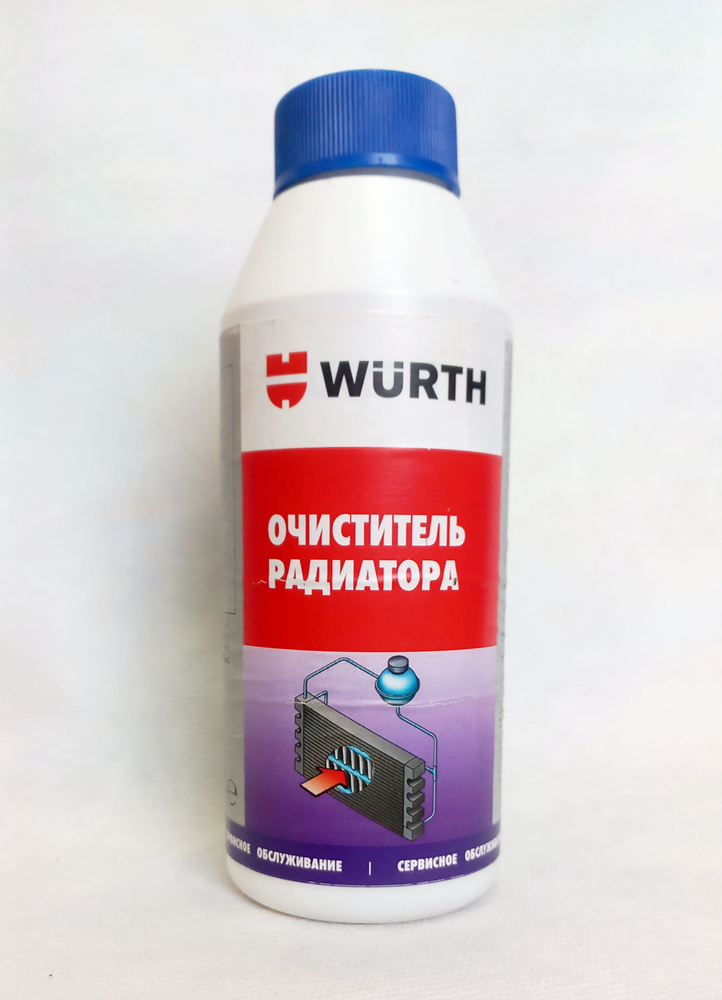 Очиститель (промывка) радиатора Wurth 250мл 5861510250 #1