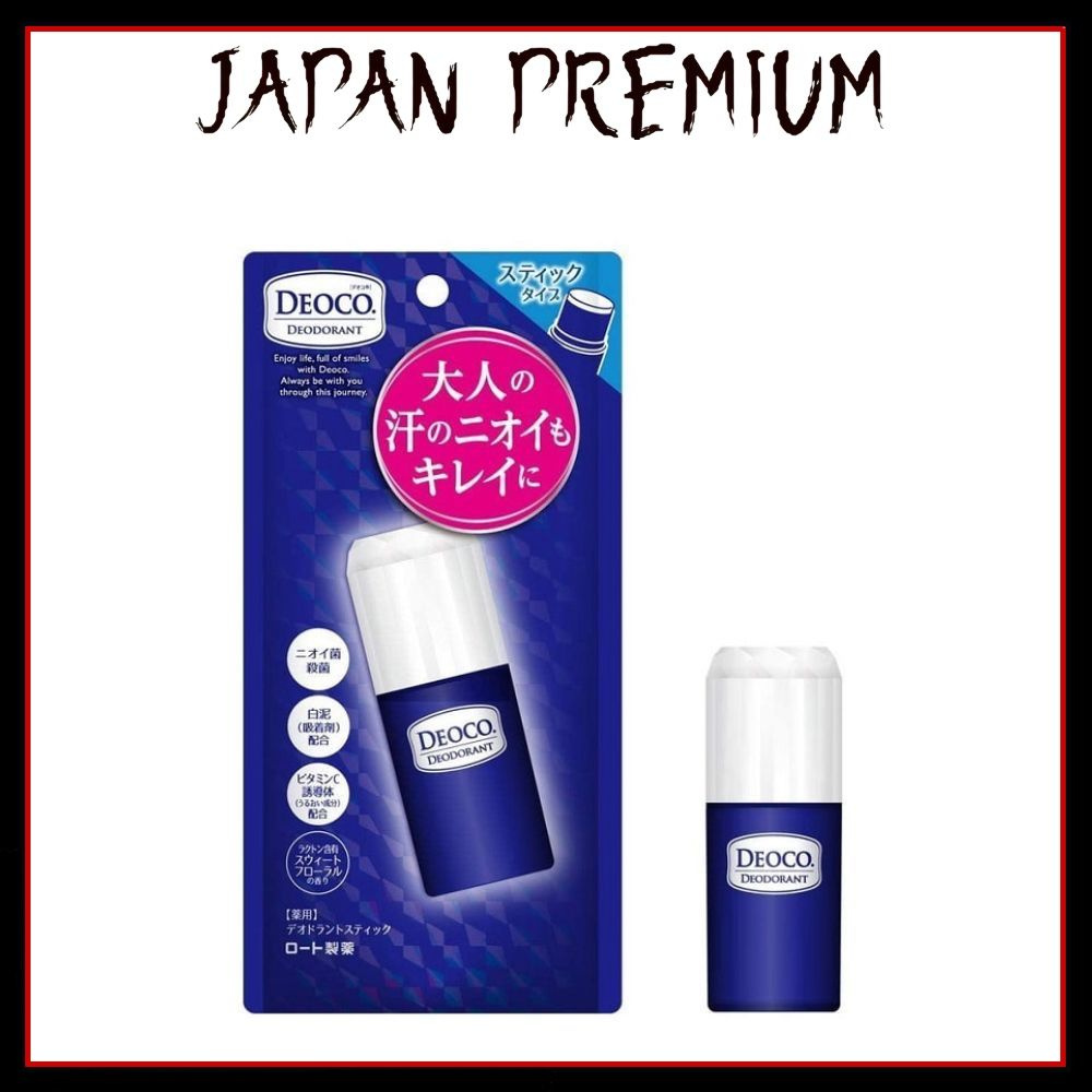 ROHTO Японский дезодорант-стик, со сладким цветочным ароматом, против возрастного запаха пота Deoco Deodorant #1