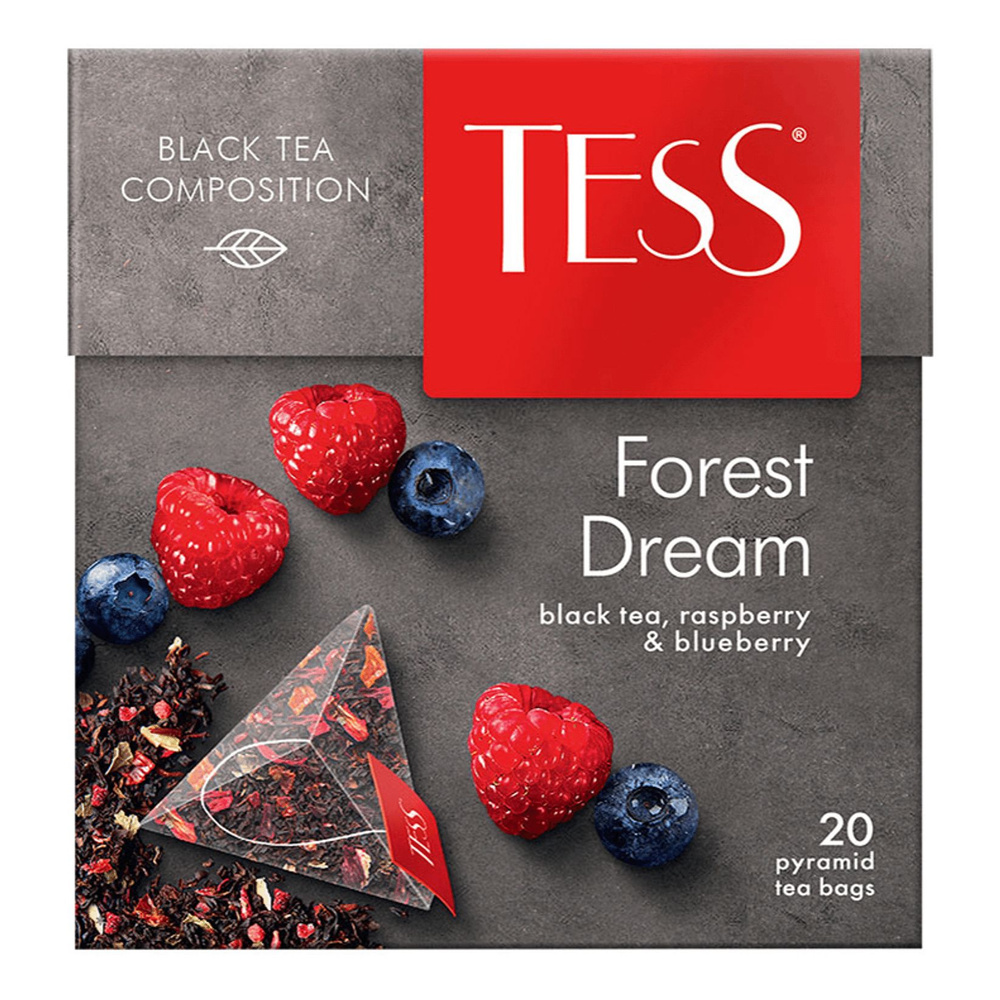 Чай черный Tess Forest dream в пирамидках 1,8 г х 20 шт #1