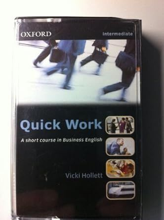 Quick Work Intermediate: Cassette #1