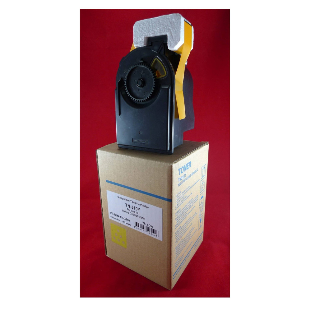 Картридж CT-MIN-TN-310Y ELP Imaging тонер картридж (Konica Minolta TN-310Y - 4053503) 230 гр, желтый #1