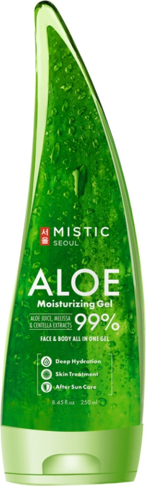 MISTIC / Мистик Аloe Moisturizing Gel 99% Гель для лица и тела увлажняющий с экстрактом Алоэ Вера для #1