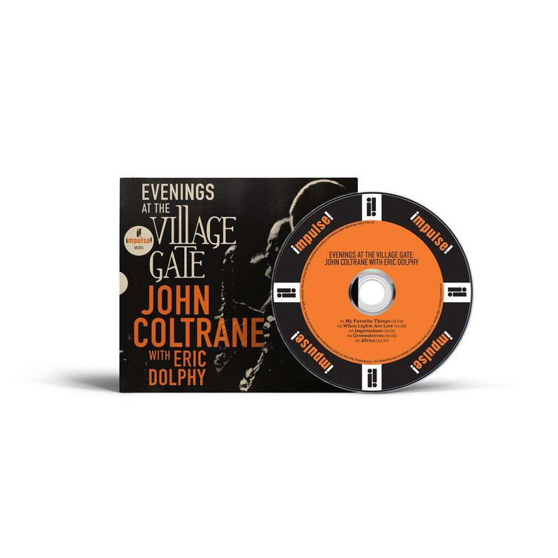 CD, EU import, John Coltrane With Eric Dolphy, Evenings At The Village Gate, Trifold Digisleeve, новый #1