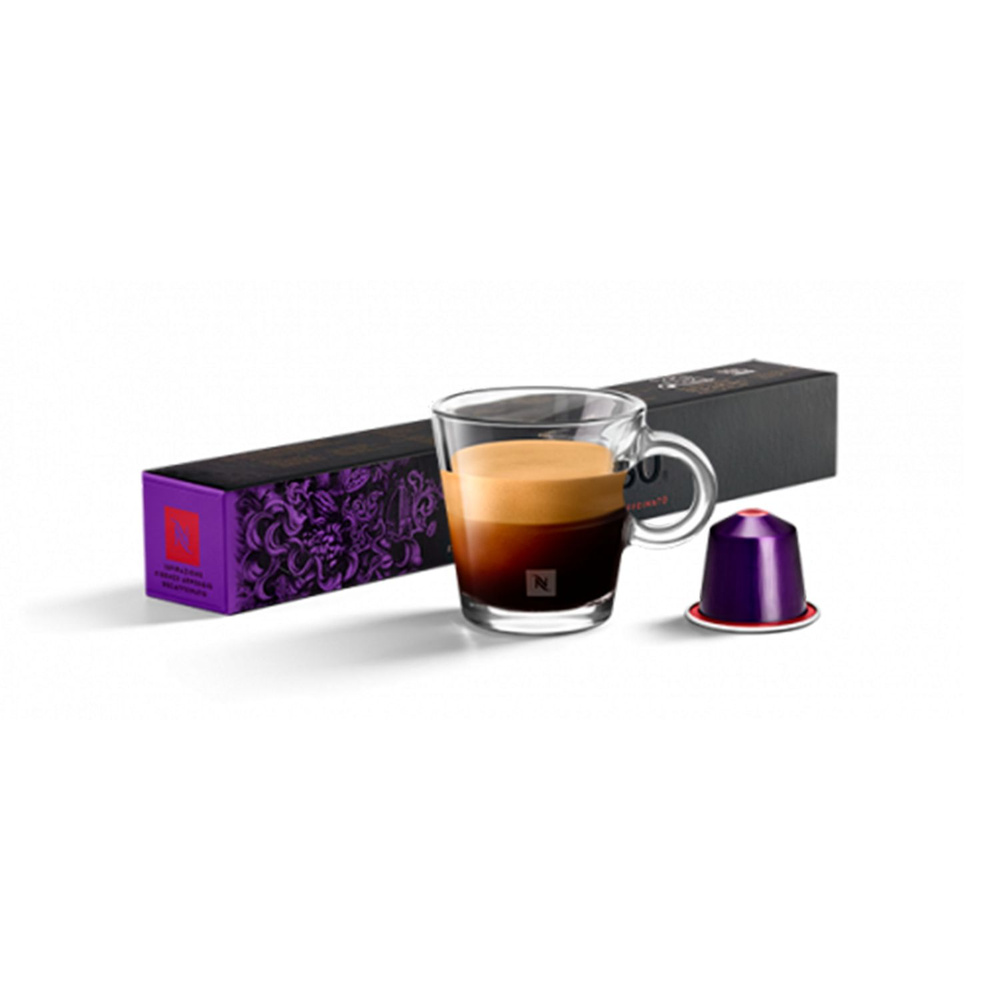 Кофе в капсулах Nespresso Arpeggio Decaffeinato - Сливочный вкус с нотами какао - 10 уп. по 10 капсул #1