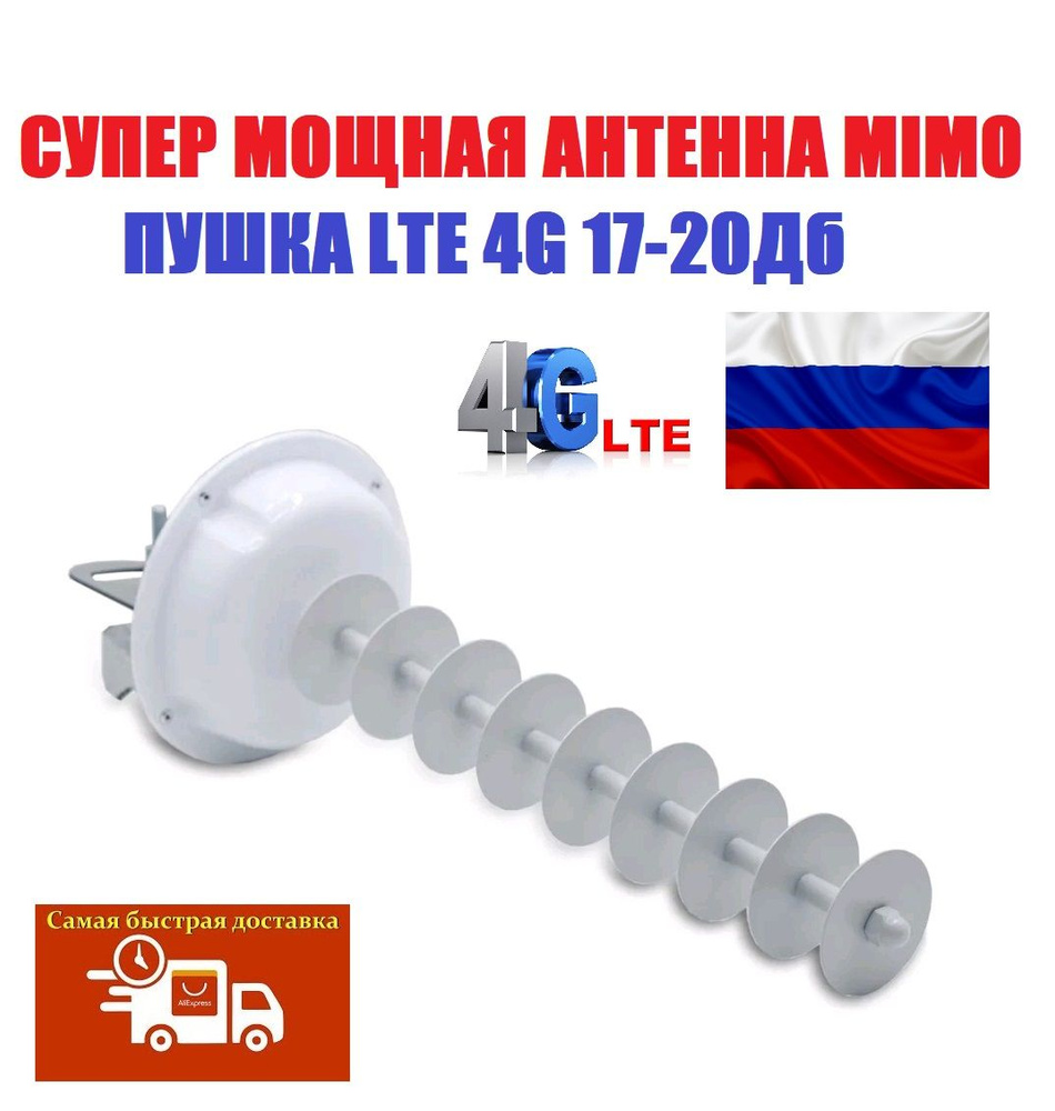 Панельные 4G антенны для усиления модема Yota, МТС, Билайн, Мегафон