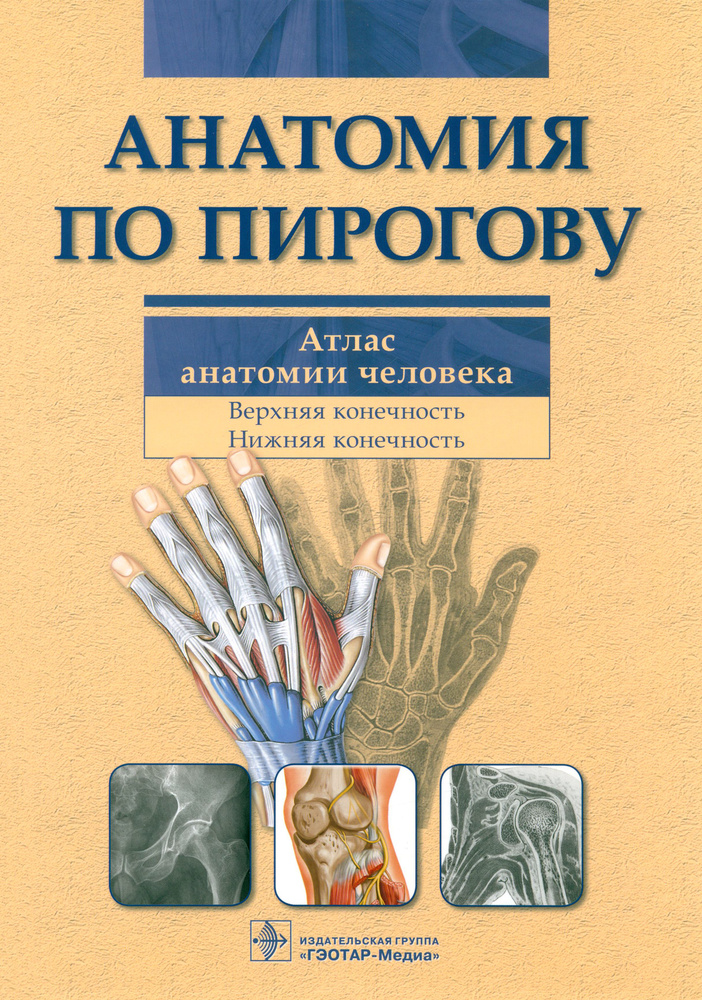 Анатомия по Пирогову. Атлас анатомии человека. Том 1. Верхняя конечность. Нижняя конечность(+CD)  #1