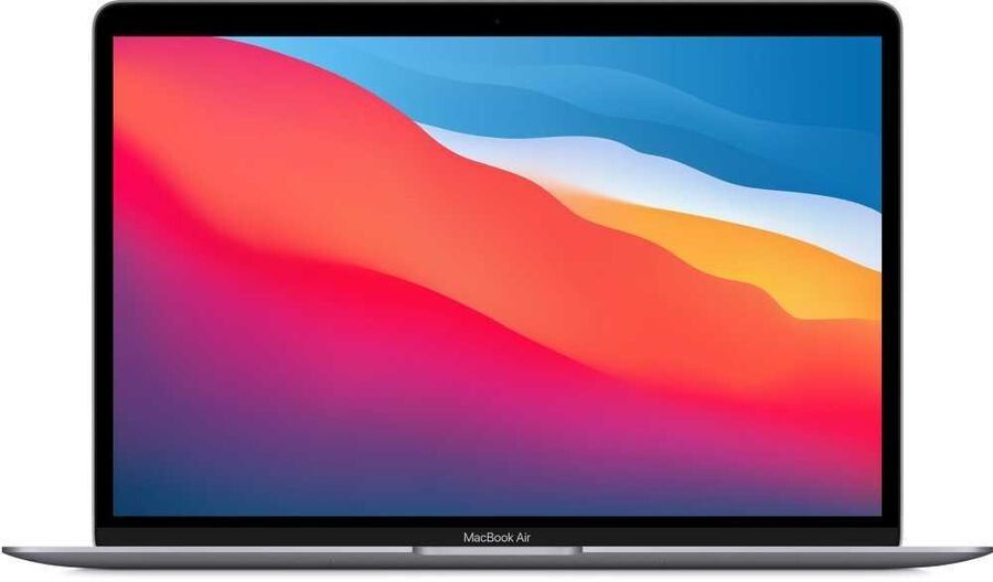 Apple MacBook Air 13.3 (A2337) M1 8 core 8Gb SSD256Gb/7 core GPU Mac OS grey space (MGN63PA/A) Ноутбук #1