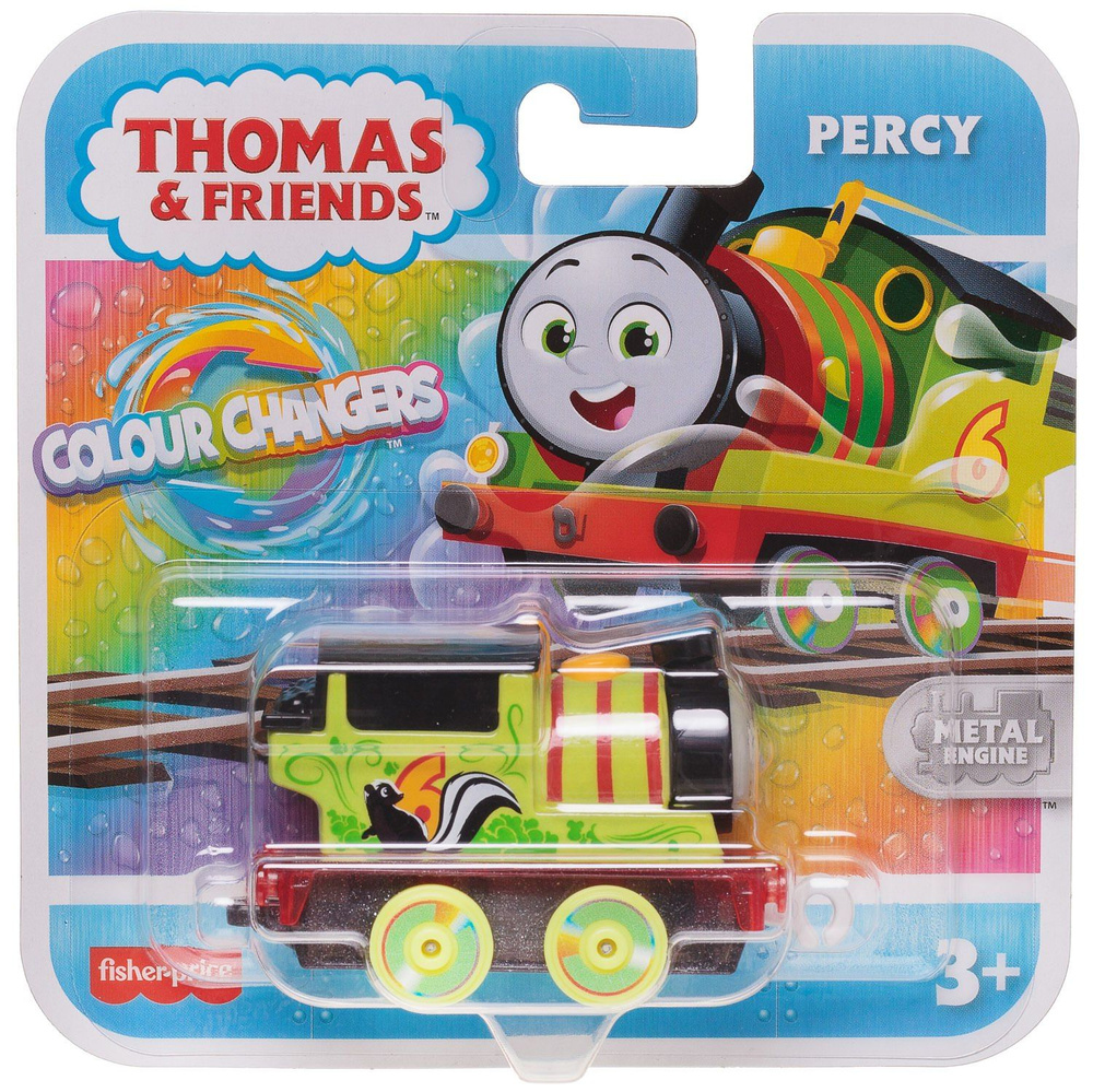 Паровозик Mattel Thomas & Friends Меняющий цвет локомотив Томас №2  #1