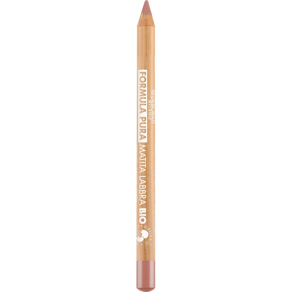 DEBORAH Карандаш для губ FORMULA PURA ORGANIC LIP PENCIL, тон: 01 Бежевый нюд, 1,2гр  #1