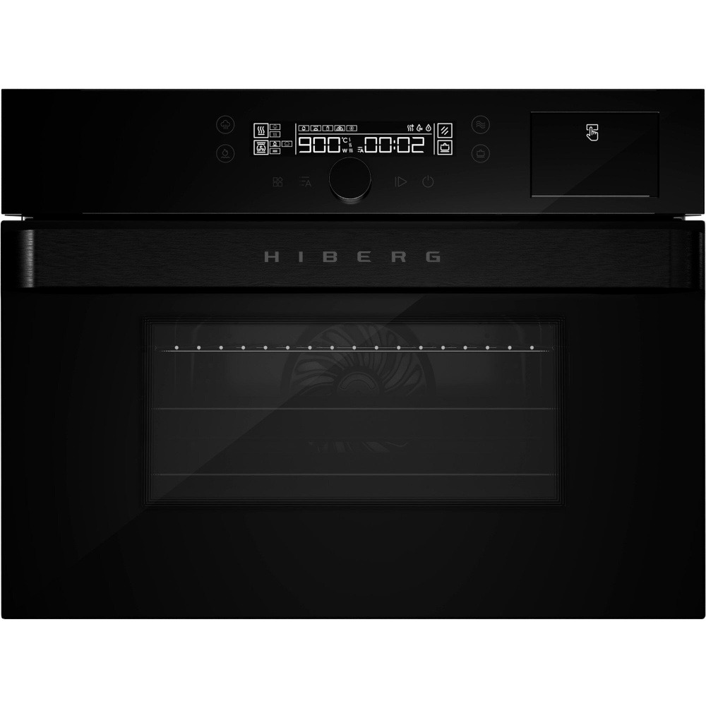 Электрический духовой шкаф HIBERG MS-VM 5115 B SMART #1