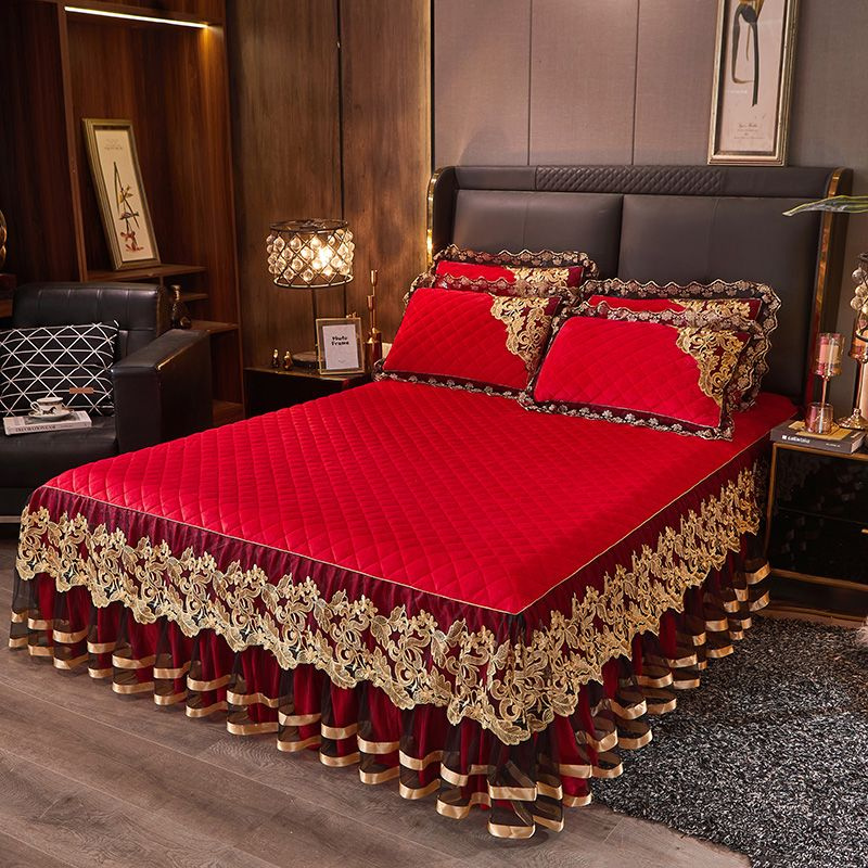 AiWinsure Покрывало с наволочками Velvet bedspreads, Бархат с размерами: 220 x 200 см  #1