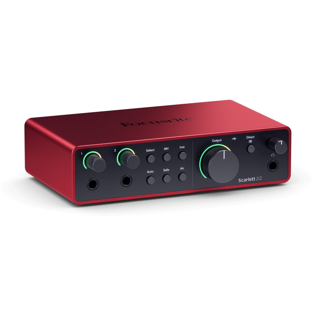 Внешняя звуковая карта Focusrite Scarlett 2i2 4th Gen для ПК #1