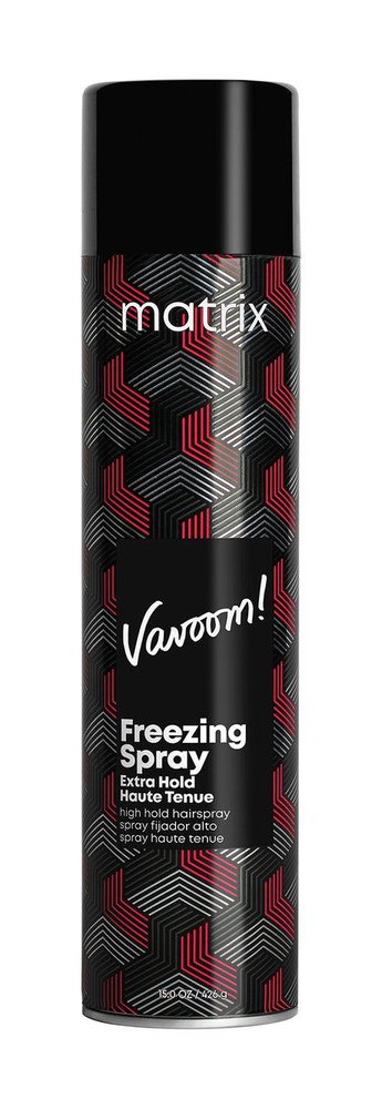 Лак для сверхсильной фиксации волос Vavoom Freezing Spray Extra Hold, 500 мл  #1