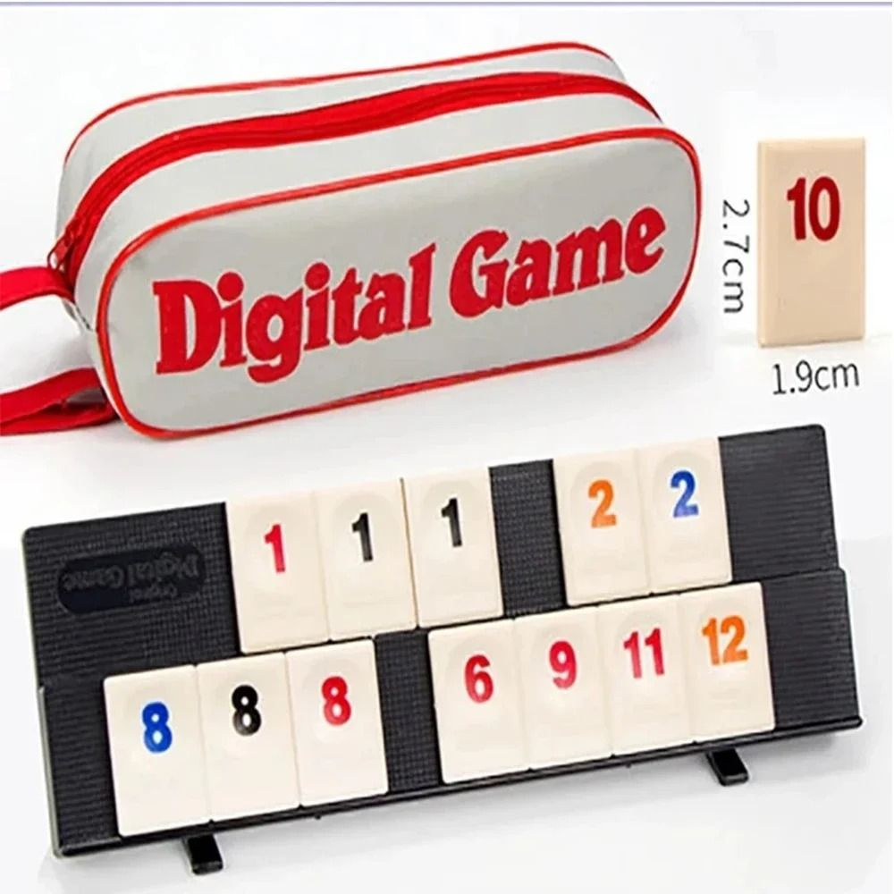 Игры в шахматы на вечеринках Traveling Rummikub Israel Mahjong Digital Board Game  #1