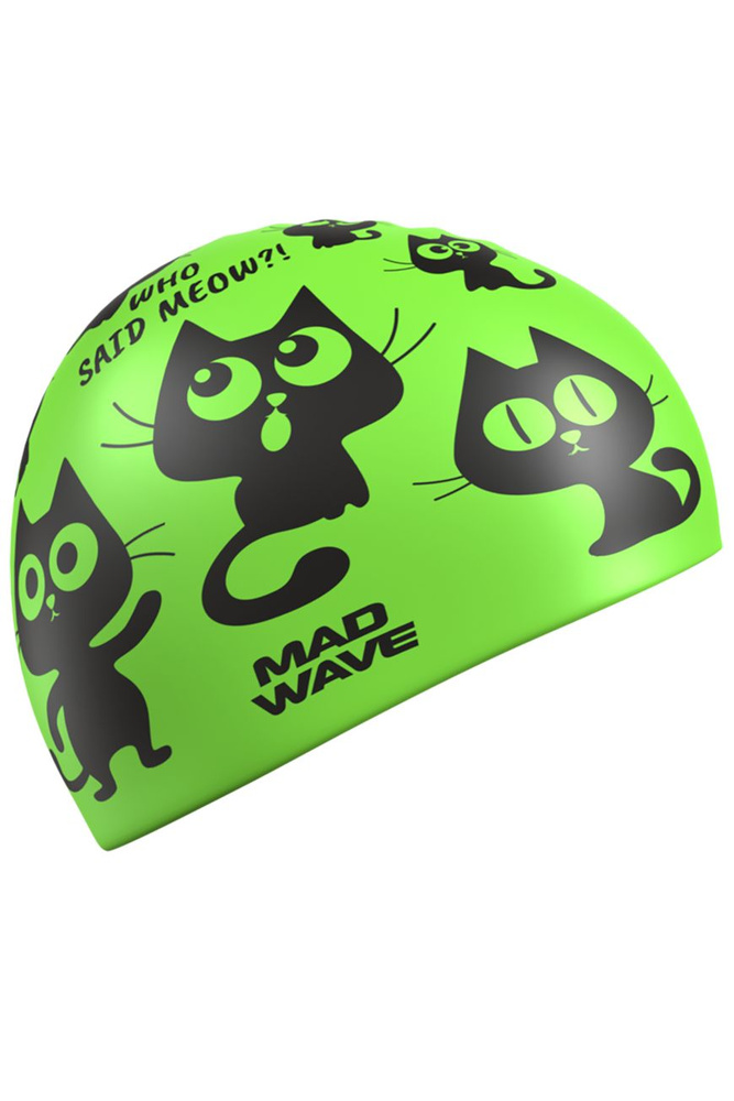 Детская шапочка для бассейна Mad Wave Cats, M0574 05 0 00W #1