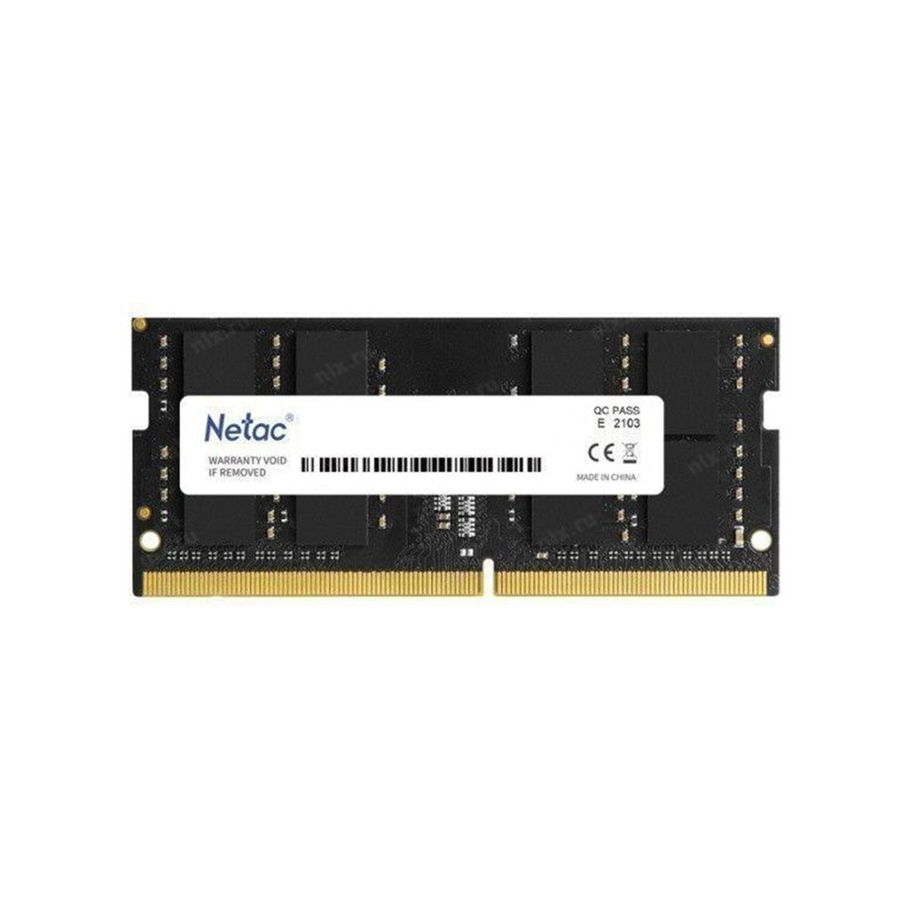 Netac Оперативная память Модуль памяти для ноутбука Netac NTBSD5N48SP-16 DDR5 16GB 1x (Модуль памяти #1