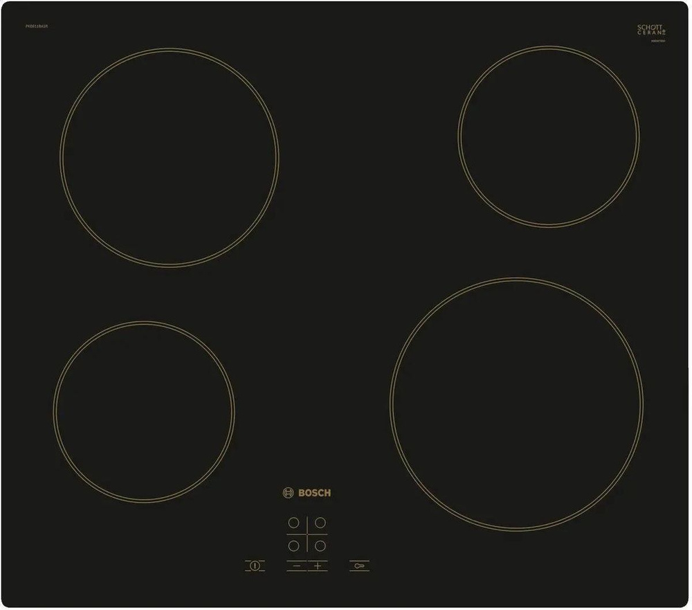 Варочная панель Bosch PKE611BA1R, черный #1