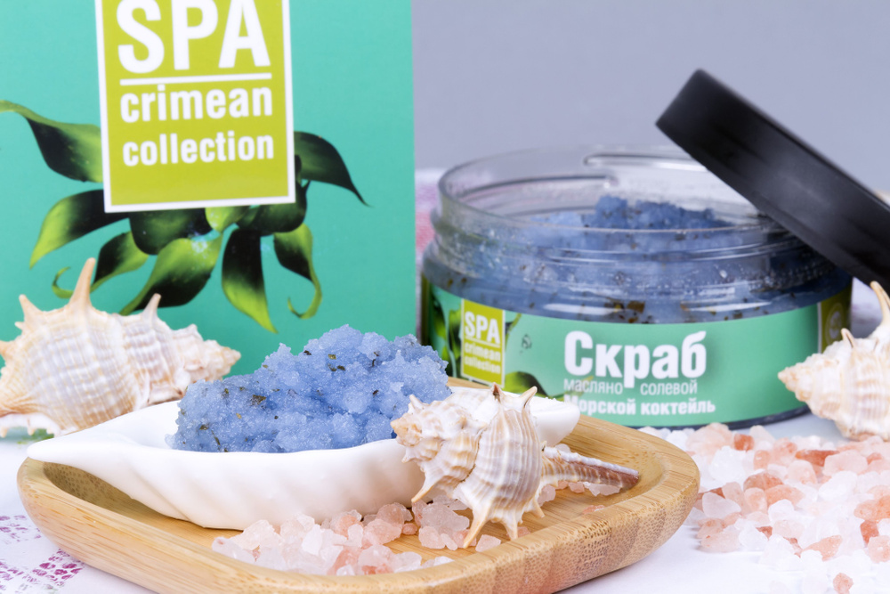 Скраб масляно-солевой для тела Crimean SPA Collection #1