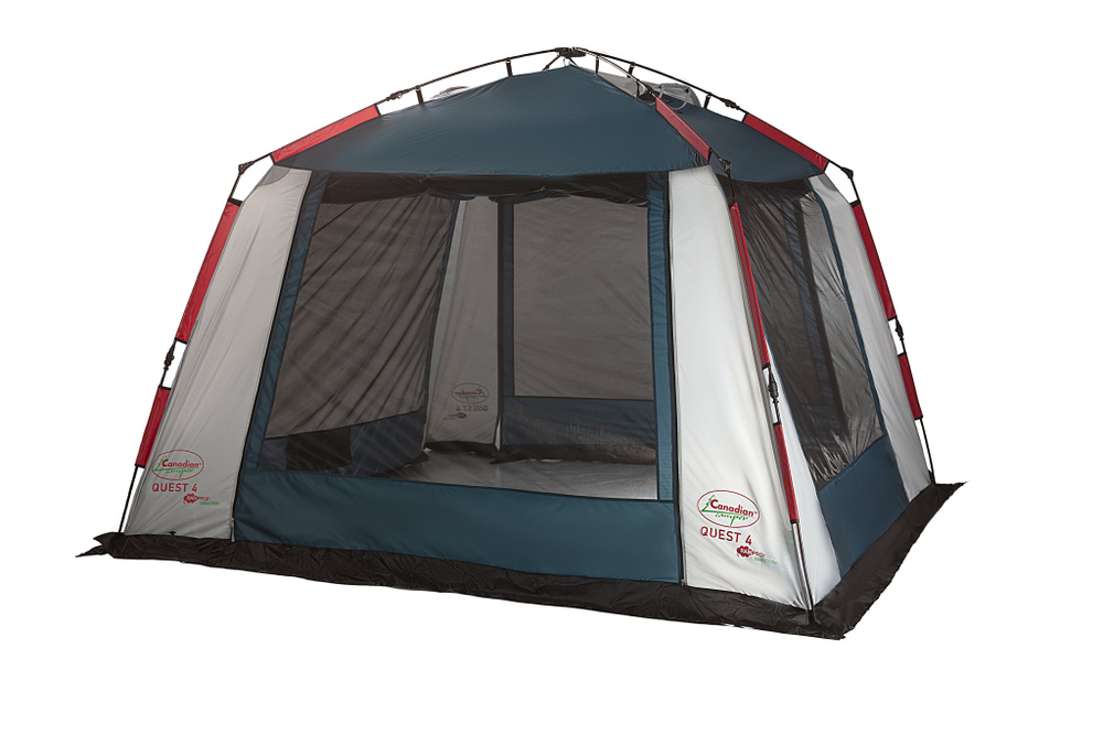 Тент-шатер Canadian Camper Quest 4 быстросборный (цвет royal) #1