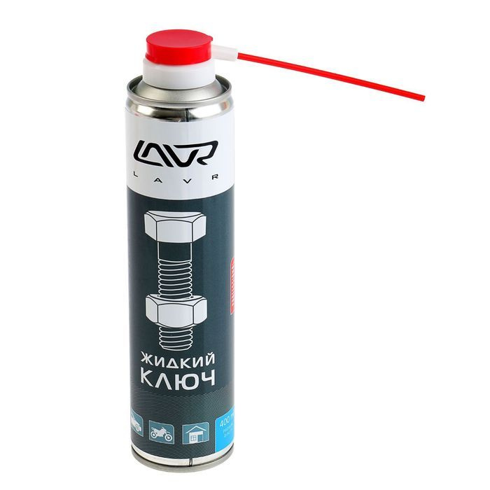 Жидкий ключ LAVR Предотвращает срыв резьбы, аэрозоль, Ln1491, 400 мл  #1