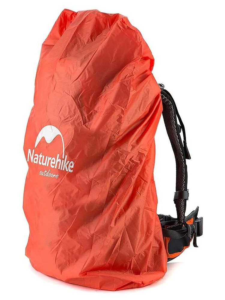 Чехол От Дождя Naturehike Backpack Covers L 50-75L Orange (Б/Р) #1