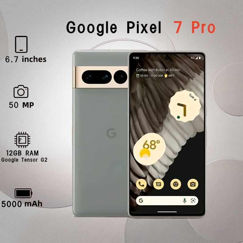 Google Смартфон Pixel 7 Pro USA 12/128 ГБ, серый #1