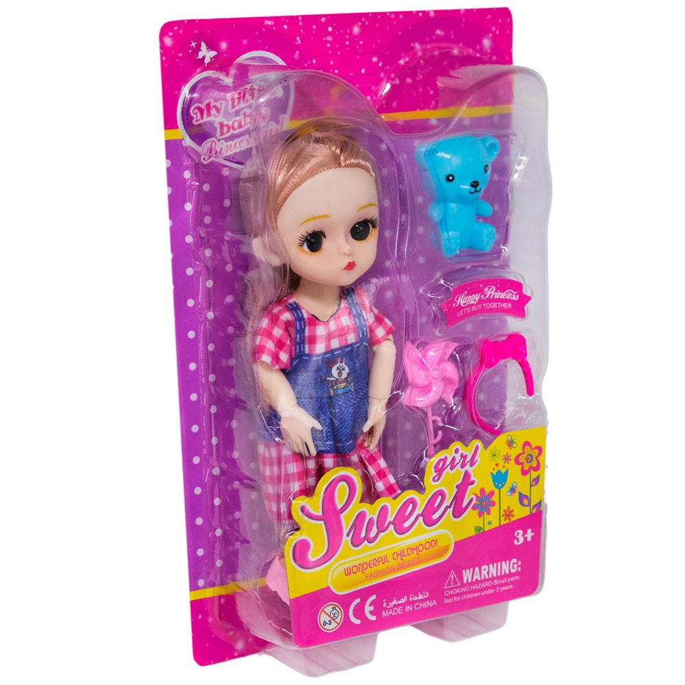 Кукла малышка 2022-15 с аксессуарами на блистере #1