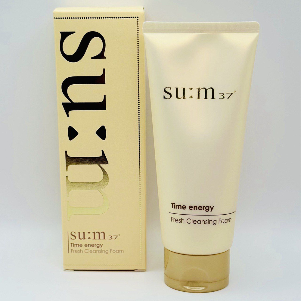 SU:M37 Пенка (200мл) для умывания Time Energy Fresh Cleansing Foam #1