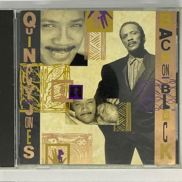 Quincy Jones-Back On The Block (CD, JAPAN) '89 NM #1