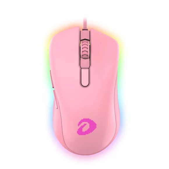 Мышь игровая проводная Dareu EM908 Pink #1