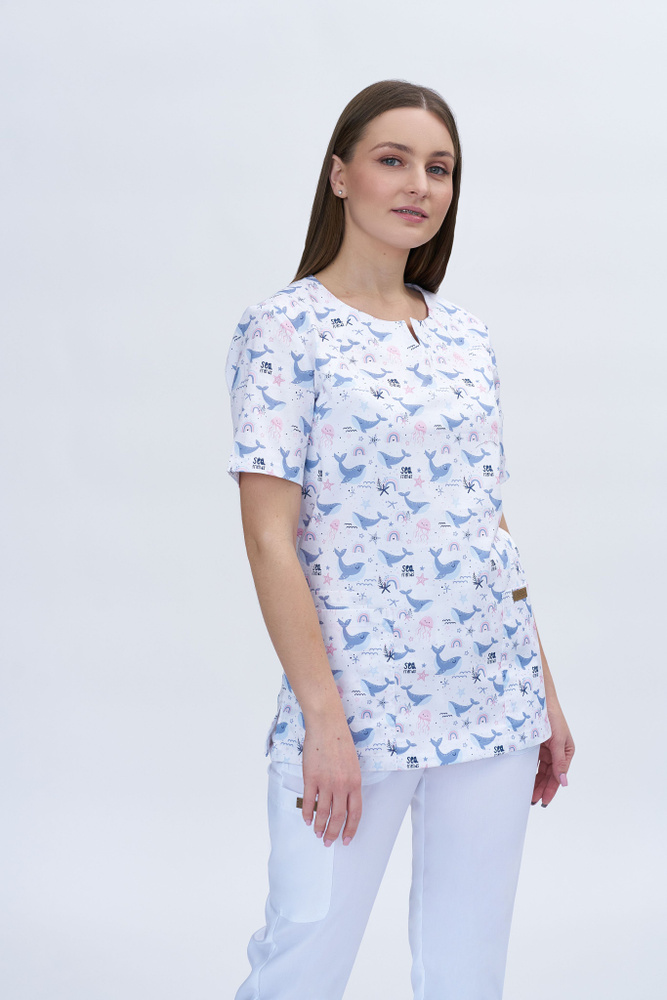 Рубашка медицинская женская CHERNiKA CH015 #1