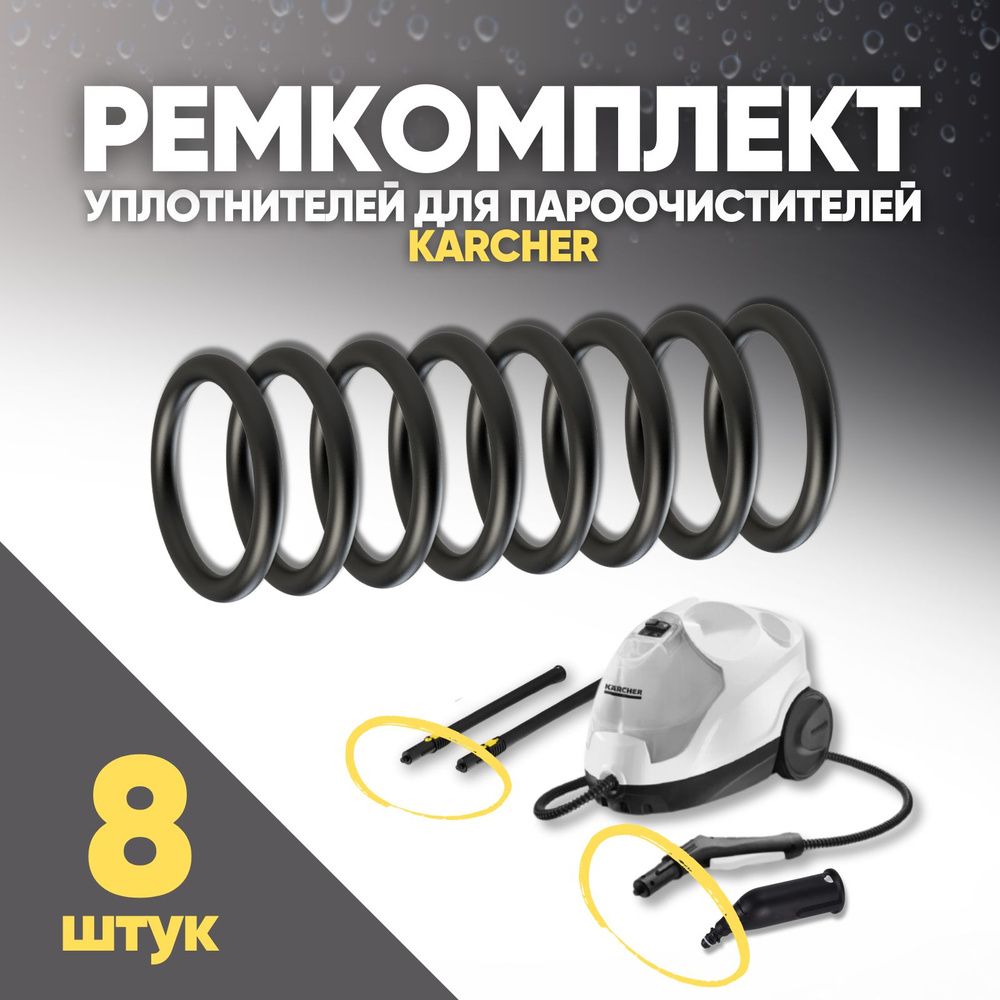 Ремкомплект уплотнителей для пароочистителей Karcher sc #1