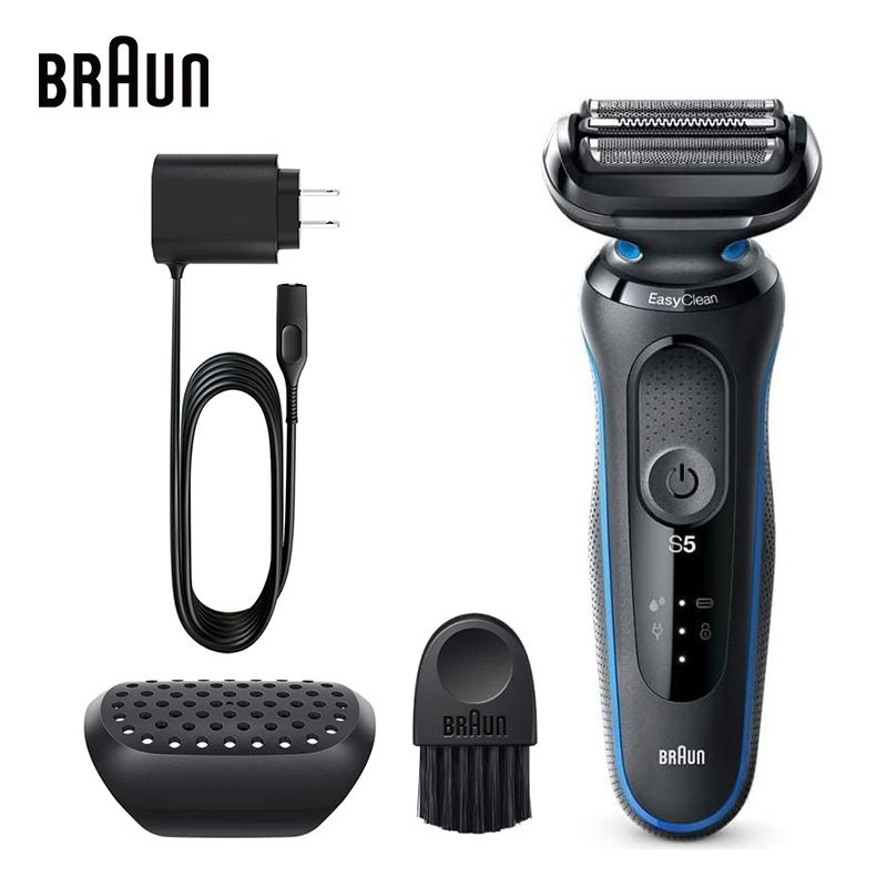 Braun Электробритва Электрический бритье Braun 50-B1000, синий, синий  #1