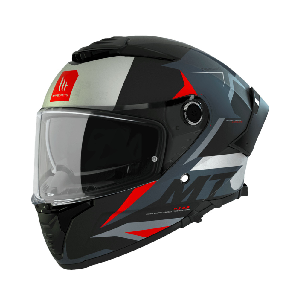 Шлем интеграл для мотоциклистов MT THUNDER 4 SV EXEO Gloss Pearl Red XS #1