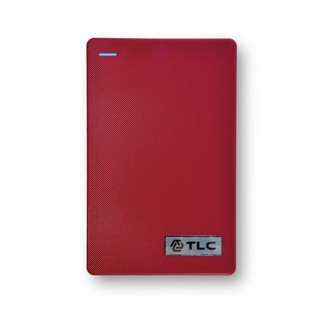 TLC Tech Link Company 1 ТБ Внешний жесткий диск (Slim Portable Накопитель HDD 2,5" USB 3.0), красный #1