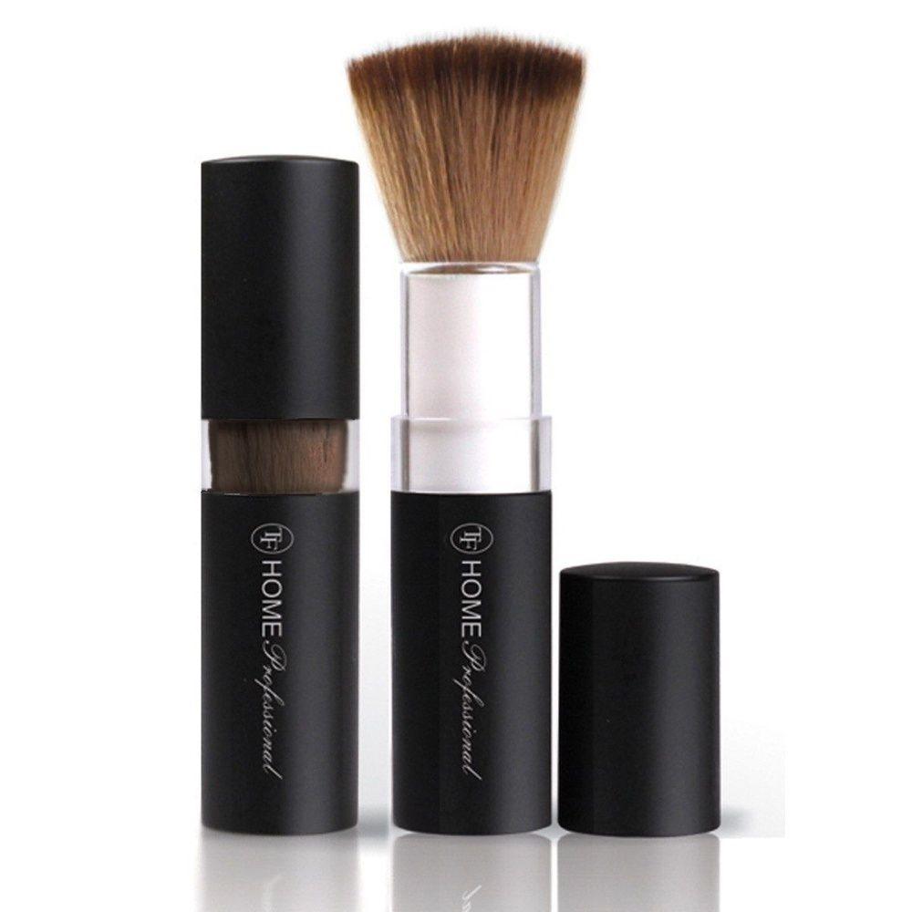 Кисть для макияжа TF Cosmetics Home Professional, для контура лица с угловым срезом, в футляре (CTS-03) #1