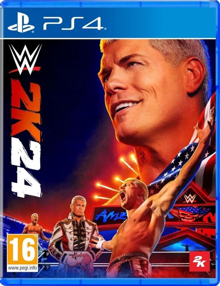 Игра WWE 2K24 (PS4) (PlayStation 4, Английская версия) #1