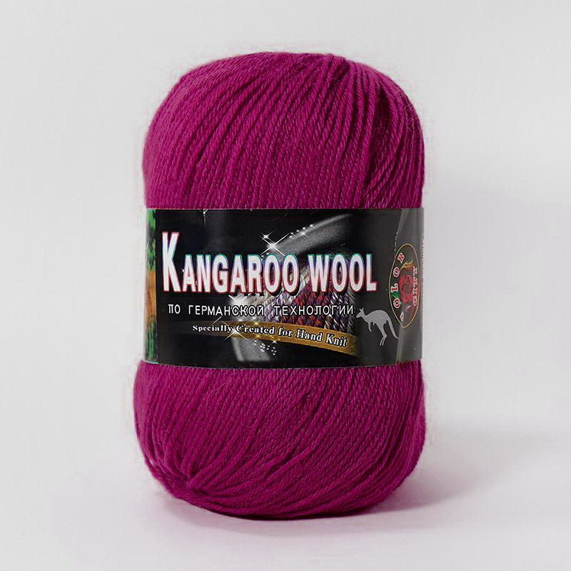 KANGAROO WOOL (Color City) (2243 / малина / комплект (2 мотка)) #1