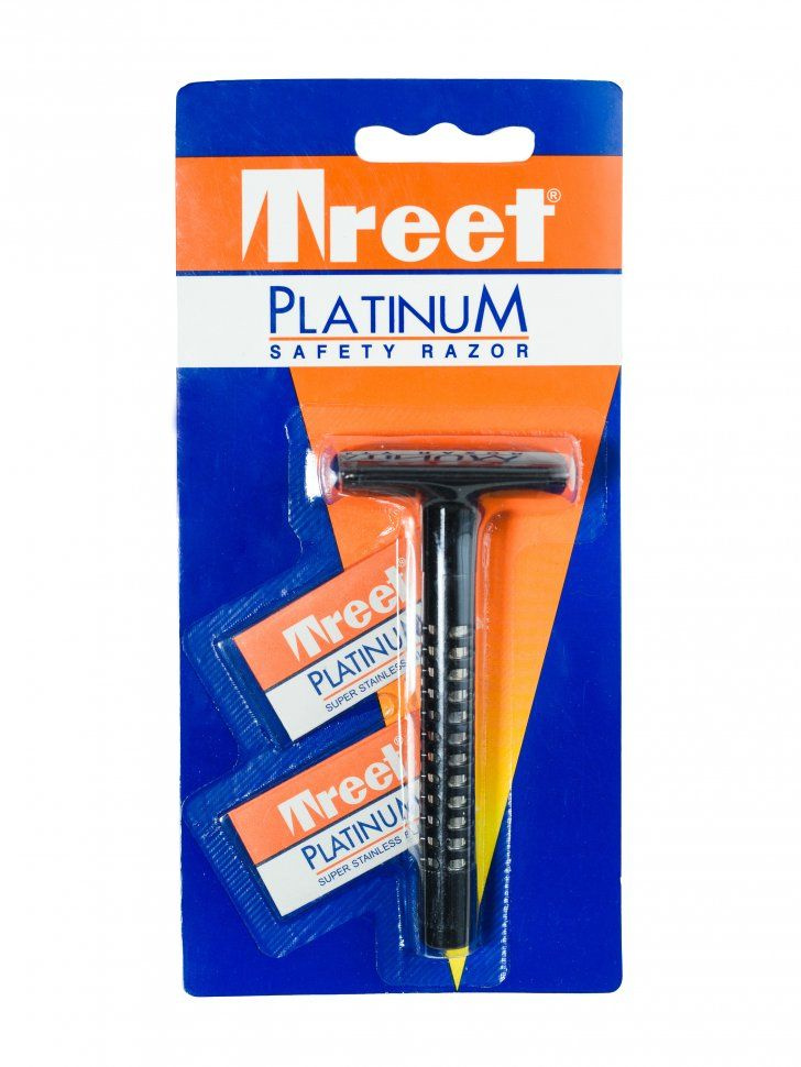 Набор для бритья Treet Platinum (бритва и 2 лезвия) #1