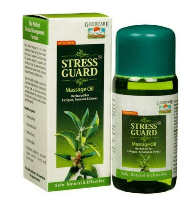 Масло массажное расслабляющее Стресс Гард Гудкеа / Stress Guard oil Good Care Baidyanath , 100 мл  #1
