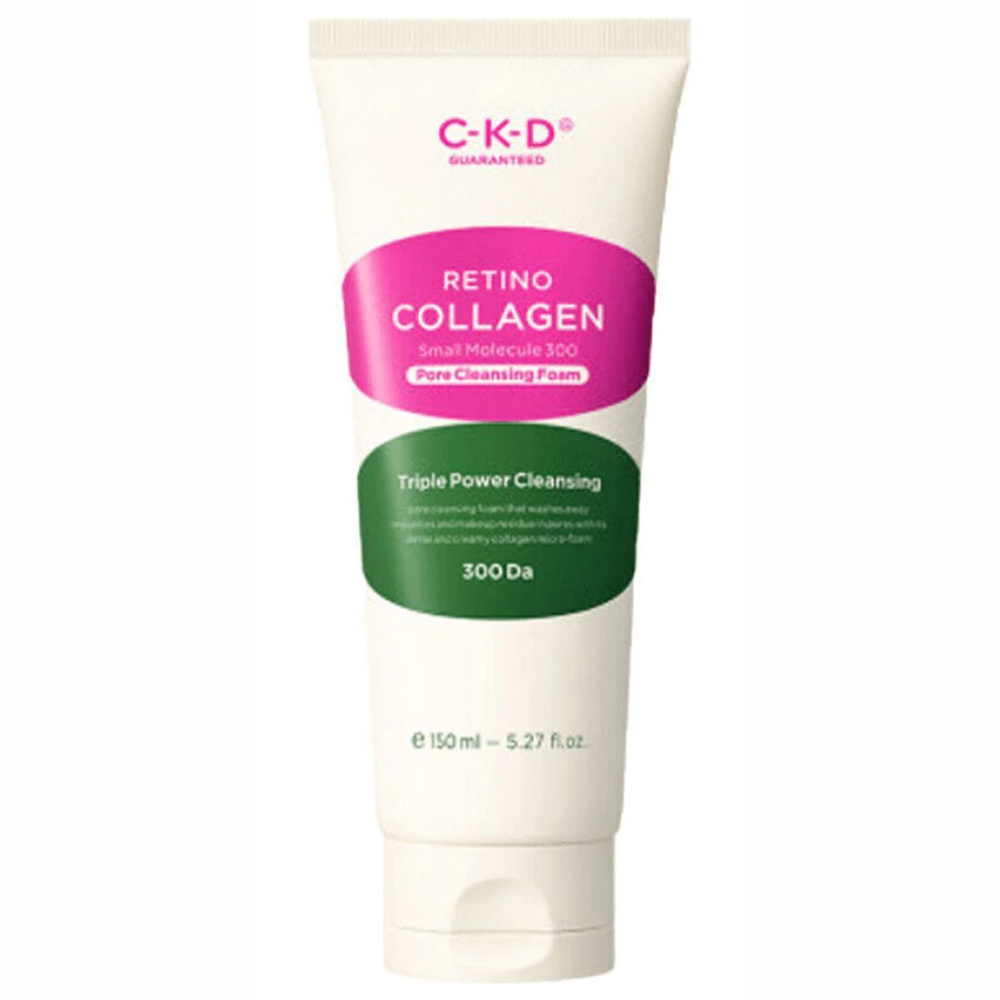 Пенка для умывания с ретиналем и коллагеном CKD Retino Collagen Small Molecule 300 Pore Cleansing Foam #1