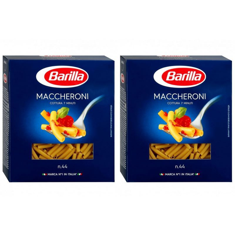 Barilla Макароны Maccheroni Маккерони, 450 г, 2 уп #1